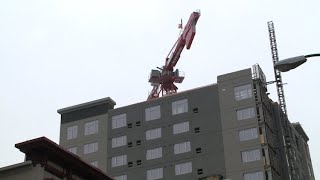 Street to be closed for crane removal [upl. by Nonad667]