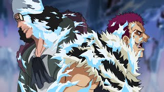 Katakuri discovers that Aokiji has frozen his sister Pudding in One Piece [upl. by Nithsa]