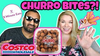 Costco Gen Bake Churro Donut Bites Review [upl. by Lraep]