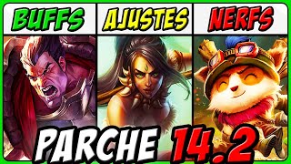 ✅ ¡NOTAS del PARCHE 142 de LOL En 5 MINUTOS ❌ NERF a MAGOS  Actualizando League of Legends [upl. by Rasure262]