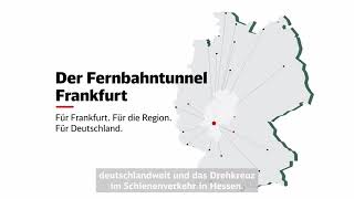 Der Fernbahntunnel Frankfurt Hessens Drehkreuz in der Schieneninfrastruktur 22 Januar 2024 [upl. by Eessac809]