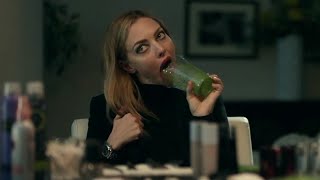 Elizabeth Holmes enjoying her green juice  The Dropout  Amanda Seyfried [upl. by Anelec]