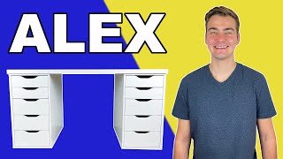 ALEXLAGKAPTEN Desk IKEA Tutorial [upl. by Octavian836]