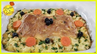 BACALHAU À ZÉ DO PIPO 🍎 quotReceitas do Paraísoquot [upl. by Lynnelle135]