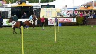 Mounted Games at Balmoral Seniors East Down  Balloons [upl. by Ivanah245]