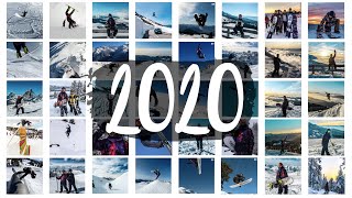 COMPILATION OF MY BEST 2020 SNOWBOARDS VIDEO CLIP [upl. by Assi]