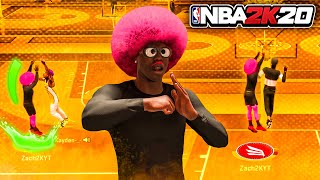 RARE “STRETCH GLASS CLEANER” BUILD RETURNS TO NBA 2K20 AND DOMINATES ON THE TOXIC 1V1 COURT [upl. by Sirah]