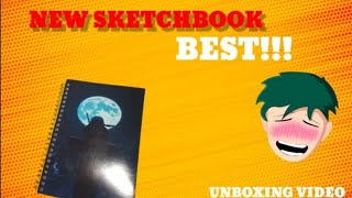 New sketch book unboxingUnboxing videoSNIPYS ARTSunboxing art animedrawing zenitsu [upl. by Eillat]