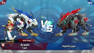 Nightfall Liger Zoids Wild Blast Unleashed Part 20 [upl. by Anthony]