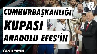 37 Cumhurbaşkanlığı Kupası Anadolu Efesin Anadolu Efes Fenerbahçe Bekoyu 8382 Mağlup Etti [upl. by Notreb]