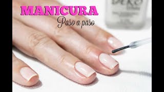 Clase 3 Manicure paso a paso ♥ Deko Uñas [upl. by Dewhirst]