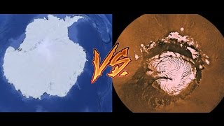 Antarctica VS Mars Find differences [upl. by Aibonez512]