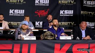 KSW 44 CAŁA KONFERENCJA PRASOWA [upl. by Pansy]