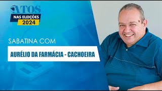 ATOS NO RÁDIO  Sabatina com o Candidato à Prefeitura de Cachoeira Paulista Aurélio da Farmácia [upl. by Bord]