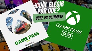 XBOX GAME PASS CORE O ULTIMATE🔥¿Cuál es para ti y por qué ¿Vale la pena🤔 [upl. by Stephi]