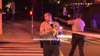 Suge Knight Shot at Chris Brown Party 1OAK Sunset Blvd  West Hollywood [upl. by Rahr]