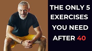 The only 5 exercises to build muscles after 40 [upl. by Aala]