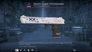 Deagle Printstream unbox from weekly drop cs2 [upl. by Leontyne]