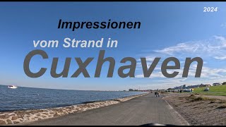 Cuxhaven entlang der Kugelbake Deich und Hafen Impressionen September 2024 [upl. by Aissat763]