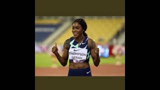 Jamaica owns Women’s 100m Prefontaine Classic Reaction Elaine ThompsonHerah ShellyAnn vs Sha’Carri [upl. by Ailahtan]