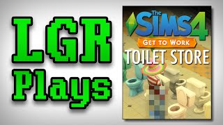 LGR Plays  The Sims 4 Toilet Store [upl. by Mandych204]