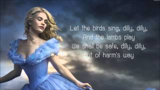 Lavenders Blue Dilly Dilly  Lyrics Cinderella 2015 Movie Soundtrack Song [upl. by Eelac223]