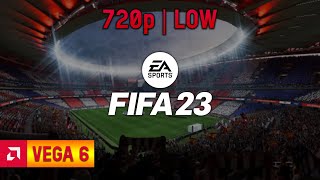 AMD Ryzen 5 4500U Vega 6  FIFA 23 2022 [upl. by Dunning]