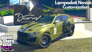 Lampadati Novak Customization GTA Online New Car Funny [upl. by Atinwahs906]