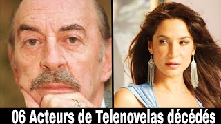 06 Acteurs de telenovelas décédés [upl. by Tecu708]