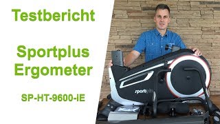 Sportplus Ergometer SPHT9600iE im Test [upl. by Nillok]