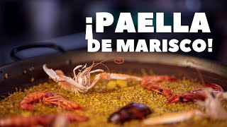 ¡Aprende la Paella de Marisco Auténtica [upl. by Adnahsam223]