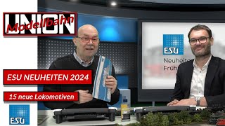 ESU Neuheiten 2024  Jürgen Lindner amp Frank Buttig  BR 103  Ae 66  Dampflok T18  ECos [upl. by Deni]