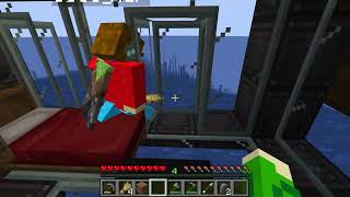 Minecraft Airship Survival EP 3  Multiplayer VS Eureka custom airship survival [upl. by Nnaeus]