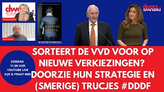 Doorzie de strategie en smerige trucjes van de VVD DDDF met Marianne Zwagerman en Maurice de Hond [upl. by Peednus]