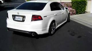 Heeltoe Install  Tanabe Touring Medallion Exhaust on UA6 Acura TL Base [upl. by Roinuj841]