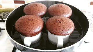 Tavada Sufle Tarifi ✅  Fincanda Sufle Nasıl Yapılır  10 Dakikada Nefis Sufle Yapımı 💯 [upl. by Thacher]