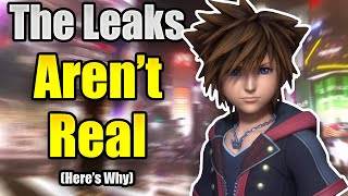 The Leaks arent Real Lets talk about it Kingdom Hearts 4Missing Link [upl. by Montfort444]