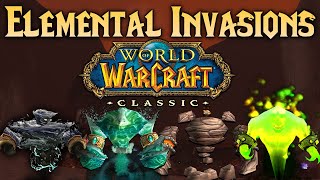 Elemental Invasions in WoW Classic [upl. by Ariaes79]