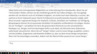 Word 2016 2013 Fußnotentrennlinie bearbeiten oder entfernen wissenschaftliches Arbeiten [upl. by Somerville]