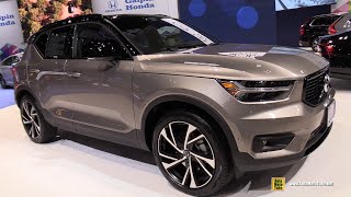 2022 Volvo XC40 R Design T5 AWD  Exterior Interior Walkaround  2021 LA Auto Show [upl. by Aytac]