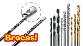 Diferencia entre Broca para concreto y broca para Metal  Madera  concreto [upl. by Klinges]