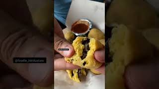 Oreo Biscuits Bhajiya😱  shorts oreo oreobiscuitbhajiya oreobaji oreobiscuitrecipe oreoshorts [upl. by Chip]