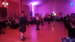 The Force Drum Major Display Team Burns Night  Ballymoney 2024 [upl. by Hanala]