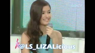 Liza Soberano  KrisTV 041013 [upl. by Nalyad]