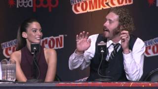 Big Hero 6 New York Comic Con Panel Highlights  TJ Miller Jamie Chung Genesis Rodriguez [upl. by Yer564]