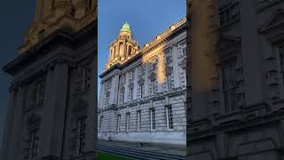 Glimpses of belfast city hall travel youtubeshorts new youtubevideos northernireland [upl. by Quick]