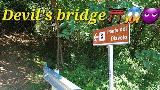 ponte del Diavologodisgreat italy travel ponte mountain montagna devilsbridge [upl. by Nnaid]