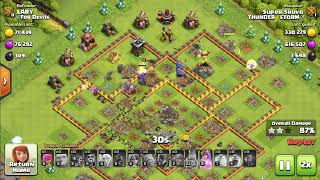 Bowler Attack TH10 Clash Of Clans [upl. by Afton244]