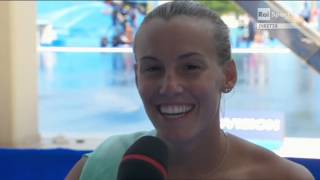 Tania Cagnotto  Argento trampolino 1m ai Mondiali di Barcellona 2013 [upl. by Anyer]