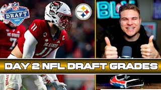 2024 NFL Draft Day 2 GRADES for EVERY TEAM  Rounds 2 amp 3 Analysis [upl. by Hallock]